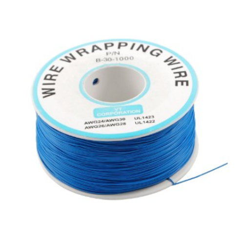 래핑와이어 파란색 (Wire Wrap Wire - Blue (30 AWG)) l 200m